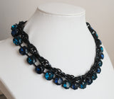 Kaklarota ar austrijas kristāliem