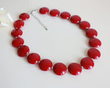 Kaklarota no Bohēmijas sarkana stikla