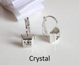 Juvelieru bižutērijas Auskari ar Swarovski® Crystal Elements, Apsudraboti